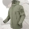 2020 Outdoor Waterproof SoftShell Jacket Hunting windbreaker ski Coat hiking rain camping fishing tactical Clothing Men&Women