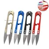 500 pcs 4 cores bordado metal costura snips cortador tesoura afiada tesoura scissor nipper thrum fio vestido fazendo tricô