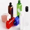 300pcs 50ml(1 2/3OZ) Assorted Color Refilling Plastic PET Bottle Square Sample Bottles with Easy Flip Cap Wholesale