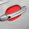 4Pcs/Set Car Door Sticker Carbon Fiber Scratches Resistant Cover Auto Handle Protection Film Exterior Styling Accessories