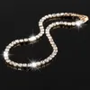 Collane di cristallo del collare del Strass di vendita calda della collana delle donne nuove per il trasporto libero #N062 dei monili di compleanno di nozze della ragazza