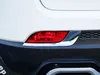 Pour Jeep Compass 2017 2018 couleur argent feu antibrouillard arrière garniture cadre lumineux garniture panneau de superposition Chrome accessoire de style de voiture