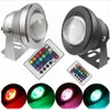 RGB LED Unterwasserlampe 16 Farben 10 Watt AC 12 V IP65 Wasserdicht Schwimmbad Teich Aquarium Aquarium LED-Licht Lampe mit Fernbedienung