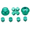 Gamepad Metal Joystick Cap Cover Thumbsticks with ABXY Bullet Buttons and D-pad for PS4 Controller Button Set Mod Kit DHL FEDEX EMS FREE SHIPPING