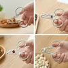 100pcs/lot Melon Seed Opener Clamp Walnut sunflower Nut pincers Cracker Pine nut wrench Sheller Nutcracker Pine Plier Scissor