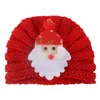 Cappello di Natale per bambini Bambini Cappello lavorato a maglia Copricapo Cappelli per bambini Cappelli per bambini A274