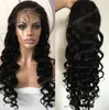 Lace Front Wigs Loose Wave 10A Omber Highlight Color European Virgin Human Hair Full Lace Wig for Black Woman Fast Express Delivery