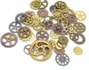 100 pièces/lot Vintage métal Steampunk breloques bricolage accessoires de mode horloge engrenage pendentif breloques pour la fabrication de bijoux