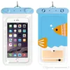 Cartoon Universele Waterdichte Tas Pouch Telefoon Case Voor iPhone XS Max XR X 8 7 6 Plus Samsung S8 Note 8 Voor Huawei Water Proof Case 3301797