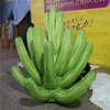 Gratis frakt Anpassad vacker uppblåsbar kaktus med LED -remsa för stadsparad eller musikparti -evenemangsdekoration