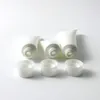 200 x Białe plastikowe butelki miękkie kosmetyczne ręcznie krem ​​do twarzy pusty squeeze rurowe balsam butelek Refillable 5g 10g 15g 1 / 2oz