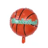 18 Inch Football folha de alumínio Balão Futebol Basquete balões de hélio Decoração para Birthday Party Favors Kids Brinquedos