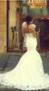 2019 New Saudi Arabic Mermaid Wedding Dresses Sweetheart Lace-up Back Appliques cheap sexy Long Bridal Gowns Sweep Train Plus Size