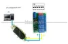 Freeshipping 4 canali DC 12V RS485 modulo relè Modbus RTU comando AT interruttore di comando remoto per PLC PTZ monitoraggio della sicurezza della telecamera