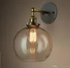 Vintage-Glas-LED-Wandbeleuchtung, Edison-E27-Wandleuchte, Nachttischlampe, Bar, Kaffee, Restaurant, Innenbeleuchtung