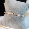 Groothandel- rose goud armbanden voor vrouwen met strass hoge kwaliteit mode-sieraden accessoires voor vrouwelijke huwelijksfeest