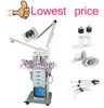 Topp 19in1 Multifunktion Microdermabrasion Diamond Dermabrasion Ultraljud Skin Scrubber Vakuum Lift Photon Bio Face Care Galvanic Machine