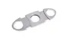 Portatile dell'acciaio inossidabile della tasca Cigar Cutter doppia lama del tabacco Knife Classic Sigari Forbici per Fumatori JXW388