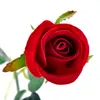 Искусственная Красная роза цветок свадебный букет невесты День Святого Валентина или День рождения предложить партии фокус реквизит домашнего декора