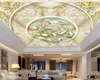 Wallpaper For Kitchen 3d Jade Carving Lotus Carp Exquisite Pattern Modern Home Decoration Zenith Silk Wallpaper