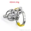 New Style Male Chastity Cock Cage Sex Slave Penis Ring Lock Device With Massage Ball Removable Urethral Catheter Sex Toy For Men