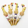 Hot Handmade Inlaid Jewelry Alloy Pearl Hookah Mouth Tips Shisha Chicha Filter Tip Hookah Mouthpiece Mouth Tips