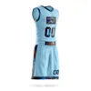 Personnalisé hommes femmes impression 3D équipe maillots de basket-ball ensembles uniformes Kit de sport vêtements chemises poches respirant personnalisé