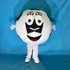 Hot new Professional Mascot Costume Adulto Tamanho do Dia Das Bruxas Fancy Dress Bonito Traje Da Mascote Do Futebol