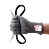 Anti-cut handschoenen Standaardniveau 5 HPPE Cut Resistant Safety Handschoen Beschermend voor Mannen Vrouwen Kinderen