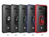 TPU Acrylic Clear Magnetic Car Mount Telefon Väska Ring Kickstand Shell Metro Boost för LG Aristo 5 K31 K51 Stylo 6 Motorola Moto G Stylus E E7