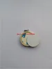 sublimation blank wooden pendants jewelry for 25mm hot transfer printing custom consumables not include chain