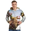 2020 Fashion 3D Print Hoodies Sweatshirt Casual Pullover Unisex Höst Vinter Streetwear Outdoor Wear Kvinnor Män Hoodies 24305