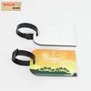 Sublimation Blank BaggageBags Accessori carini novità mdf wood funky da viaggio funky etichetta etichetta per valigie etichette bagagli drop shipping