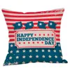 American flag Stars Stripe Pillows Case Letter print Pillow Cover 45*45cm Sofa Nap Cushion Covers Home Decoration 51 styles C6458