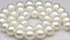 18 "Mar del Sur 10-11 MM blanc collier de perles