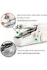 Stati Uniti Stock Mini Electric portatile tenuto in mano per cucire macchine a punto Cucire Needlework Cordless i tessuti dei vestiti Imposta FY7066