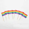 Flag Zahnstocher Lesben Gay Pride LGBT Flag Banner Cooktail Sticks Picks