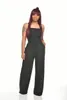 kadınlar geniş bacak jumpsuits tulum straplez tulum Womens tulum tulum moda katı jumpsuits bayan kadın giysileri klw3882 playsuit