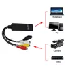 USB Audio Video Capture Cartão Canal Único USB Captura Placa de Captura de Av Signal Data Acquisition cartão adaptador de vídeo novo