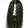 Perucas dianteiras de renda curly cabelo humano 130% densidade brasileira virgem peruca com bebê para mulheres negras cor natural diva1