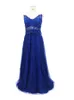 Ladies Evening Party Gown Dresses Women Sleeveless Lace Dresses A Line Floor-length Vestido De Festa sequins