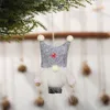 Pendentif de noël suédois, père noël Tomte Gnome, poupée en peluche, poupées de collection faites à la main, décorations de noël pour maison 260a