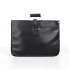 Conception simple en cuir Men de mallette avec handle métallique Business Men Document Sac Classic Office Mens Sacs Handbag1272G