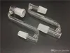 Släpp ner Kvinna Man Glasadapter 18mm 14mm S Form Vattenrör Joint Adapter Universal Högkvalitativ Glas Bong Tillbehör