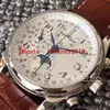 JF Master Moon Phase Mens Wristwatch L26734786 Wristwatch Stainless Steel Watch Edition Real Working A 7751 Chronograph Mechanical326G