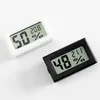 Mini Cyfrowy Środowisko LCD Termometr Higrometr Wilgotność Miernik Temperatura Lodówka Temperatura Tester Precyzyjny czujnik Hurtownie DBC BH3861
