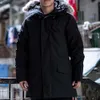 Winter Down Parkas Men Lanfd 디자이너 Parka 후드 따뜻한 따뜻한 재킷 야외 모피 코트 커스터마이즈 남성을위한 플러스 크기