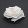 10pcs-100pcs White Pe Foam Rose Flower Head Sztuczna róża do domu dekoracyjne wieńce kwiatowe przyjęcie weselne dekoracja 237i