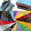 Assorted Bandanas 55 55CM Cotton Novelty Double Sided Print Paisley Cowboy Bandana Party Favor Scarf Headband Handkerchiefs273E