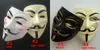 V Maske Masquerade Maskeleri Vendetta Anonymous Için Sevgililer Top Parti Dekorasyon Tam Yüz Cadılar Bayramı Korkunç Cosplay Parti Maskesi Ücretsiz DHL WX9-391